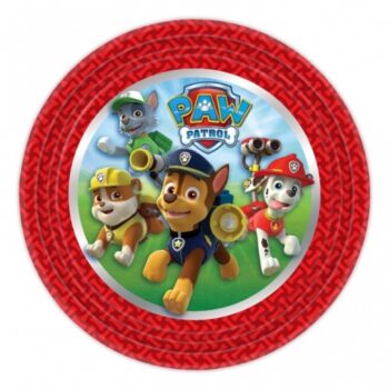 Confezione 8 piatti Paw Patrol 23 cm