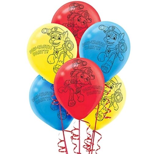 Palloncini in lattice Paw Patrol