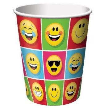 Bicchieri festa a tema Emoji