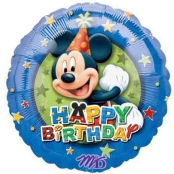 Palloncino Happy Birthday Topolino