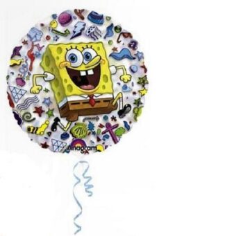 Palloncino trasparente Spongebob