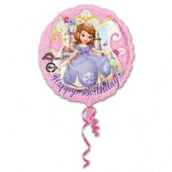 Palloncino Happy Birthday Sofia la Principessa