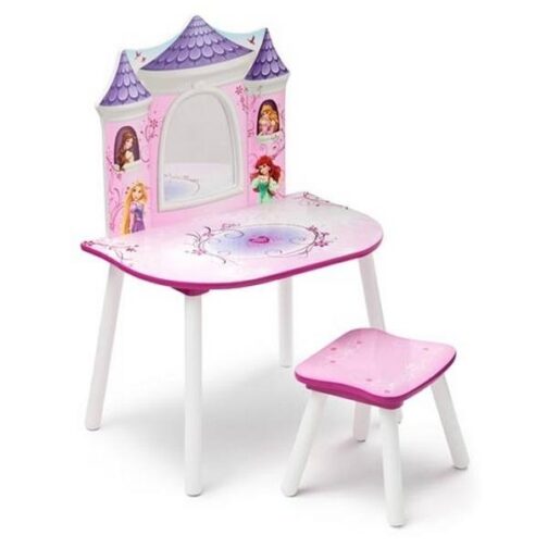 Set sgabello e toeletta Principesse Disney Castello