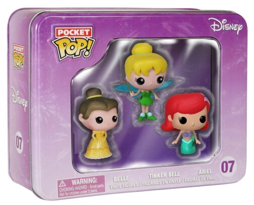 Funko pop! Set 3 personaggi in vinile Disney Trilli, Belle e Ariel