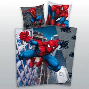 Parure copripiumino reversibile piazza e mezza Spiderman