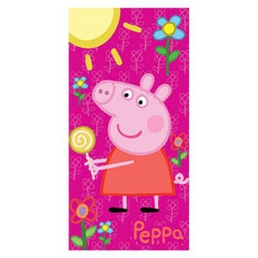 Asciugamano Telo Mare Peppa Pig Lecca Lecca