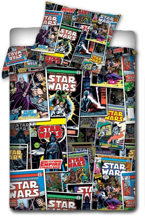 Parure Copripiumino Singolo Star Wars Tabloid