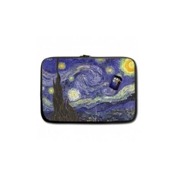 Borsa MacBook Pro 13 Tardis in Starry Night
