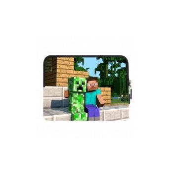 Borsa iPad mini Minecraft Creeper and Steve