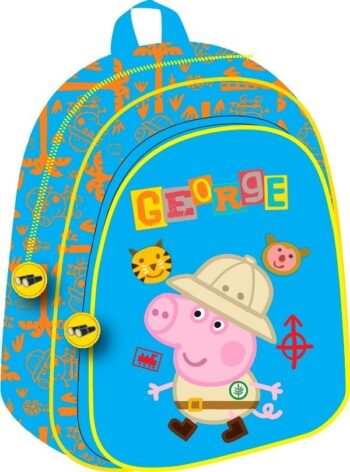 Zainetto asilo George Peppa Pig Mission