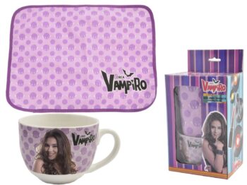 Set colazione tovaglietta più tazza Chica Vampiro