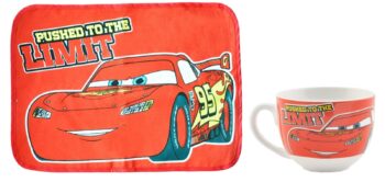 Set colazione tovaglietta e tazza Disney Cars