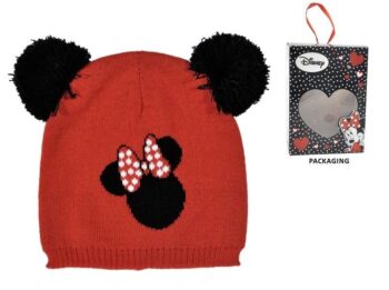 Cappello Minnie con orecchie Ponpon