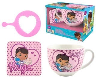 Set colazione tazza e accessori Dottoressa Peluche