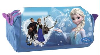 Astuccio portatutto 3 scomparti Disney Frozen