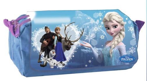 Astuccio portatutto 3 scomparti Disney Frozen