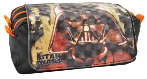 Astuccio 3 scomparti Star Wars Darth Vader