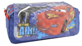 Astuccio 3 scomparti Disney Cars