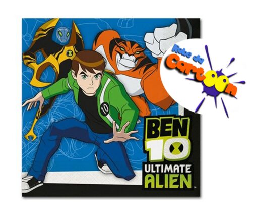 Tovaglioli per festa Ben 10 Ultimate Alien