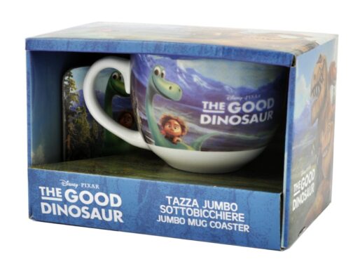 Set regalo tazza jumbo e sottotazza Il viaggio di Arlo