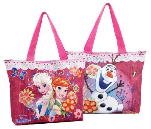 Borsa mare Disney Frozen Glam Sisters