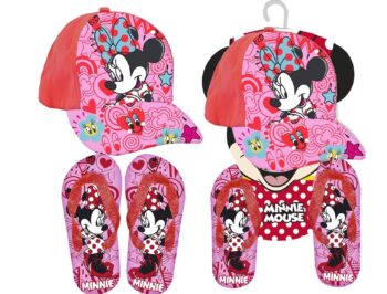 Set regalo Cappellino e infradito Disney Minnie