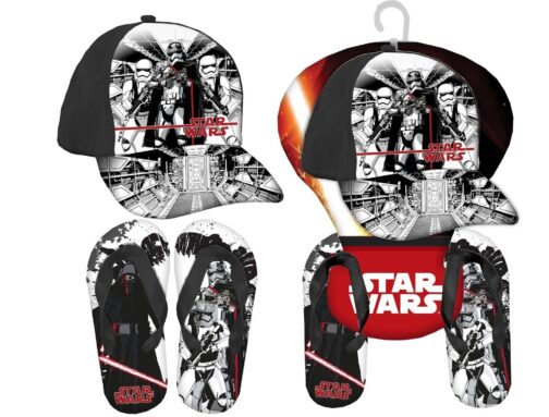 Set regalo cappellino e infradito Star Wars