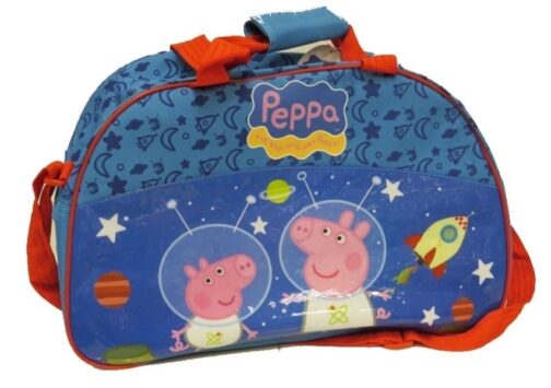 Borsone Sport Peppa Pig e George Space