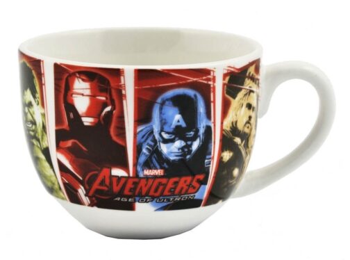 Set regalo tazza jumbo e sottotazza Marvel Avengers