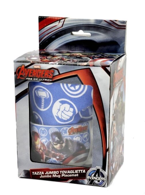 Marvel Avengers Set regalo tovaglietta e tazza