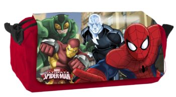 Astuccio 3 scomparti Spiderman "Incredible"