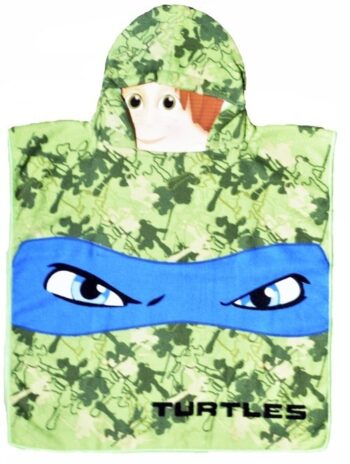 Accappatoio poncho Ninja Turtles