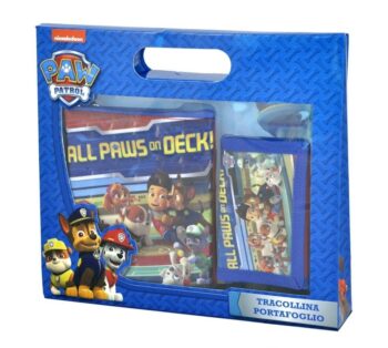 Set regalo tracollina e portafogli Paw Patrol