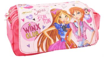 Astuccio 3 scomparti Winx