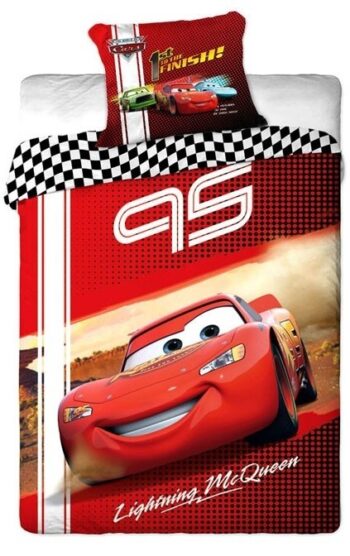 Parure copripiumino singolo Disney Cars 100% cotone