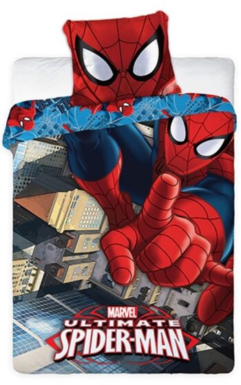 Parure copripiumino singolo Spiderman 100% cotone