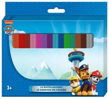 Confezione 18 pennarelli Paw Patrol