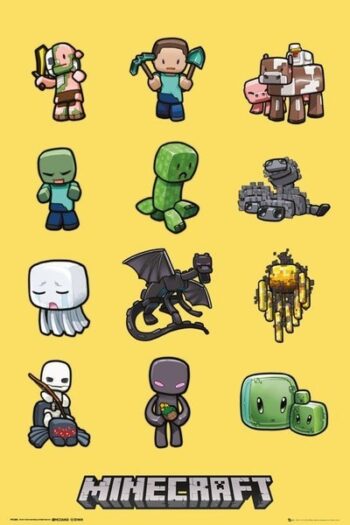 Minecraft Maxi Poster "Characters"
