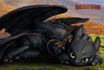 Dragon Trainer Maxi Poster "Dolce Sdentato"