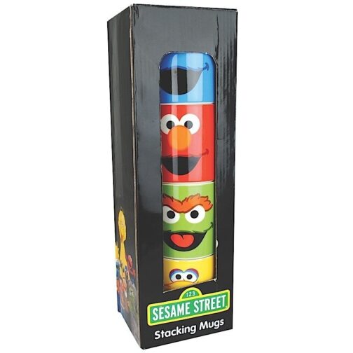 Set 4 tazze mug Sesame Street