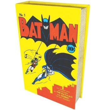 Scatola contenitore in legno Batman Comics