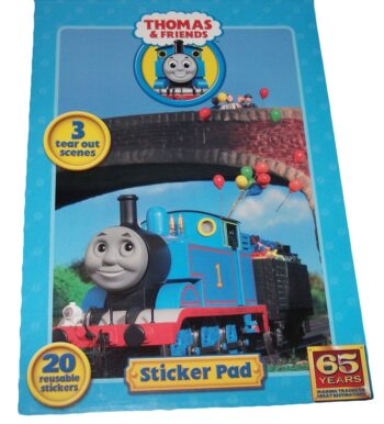 Quaderno stickers Trenino Thomas