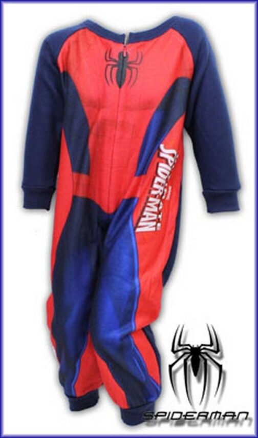 Pigiama intero con zip Spiderman