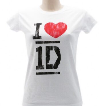 T-Shirt ' I love One Direction'