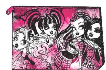 Astuccio Bustina rettangolare Monster High