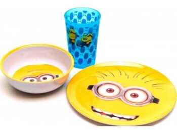 Set tavola 3 pezzi Minions Cattivissimo Me