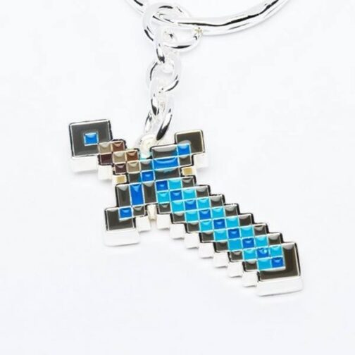 Portachiavi spada di diamanti Minecraft