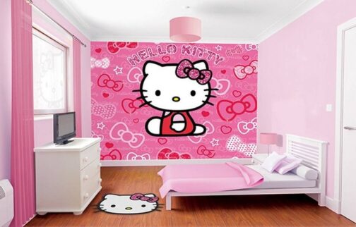 Murales Hello Kitty Walltastic