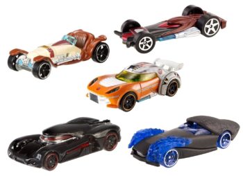 Hot Wheels - Star Wars Confezione 5 Veicoli