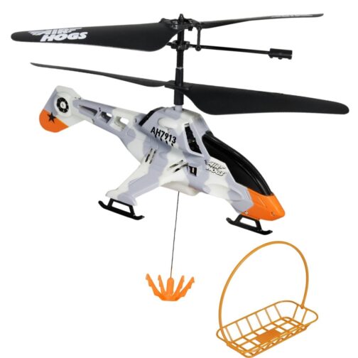 Air Hogs - Fly Crane Elicottero R/C con verricello